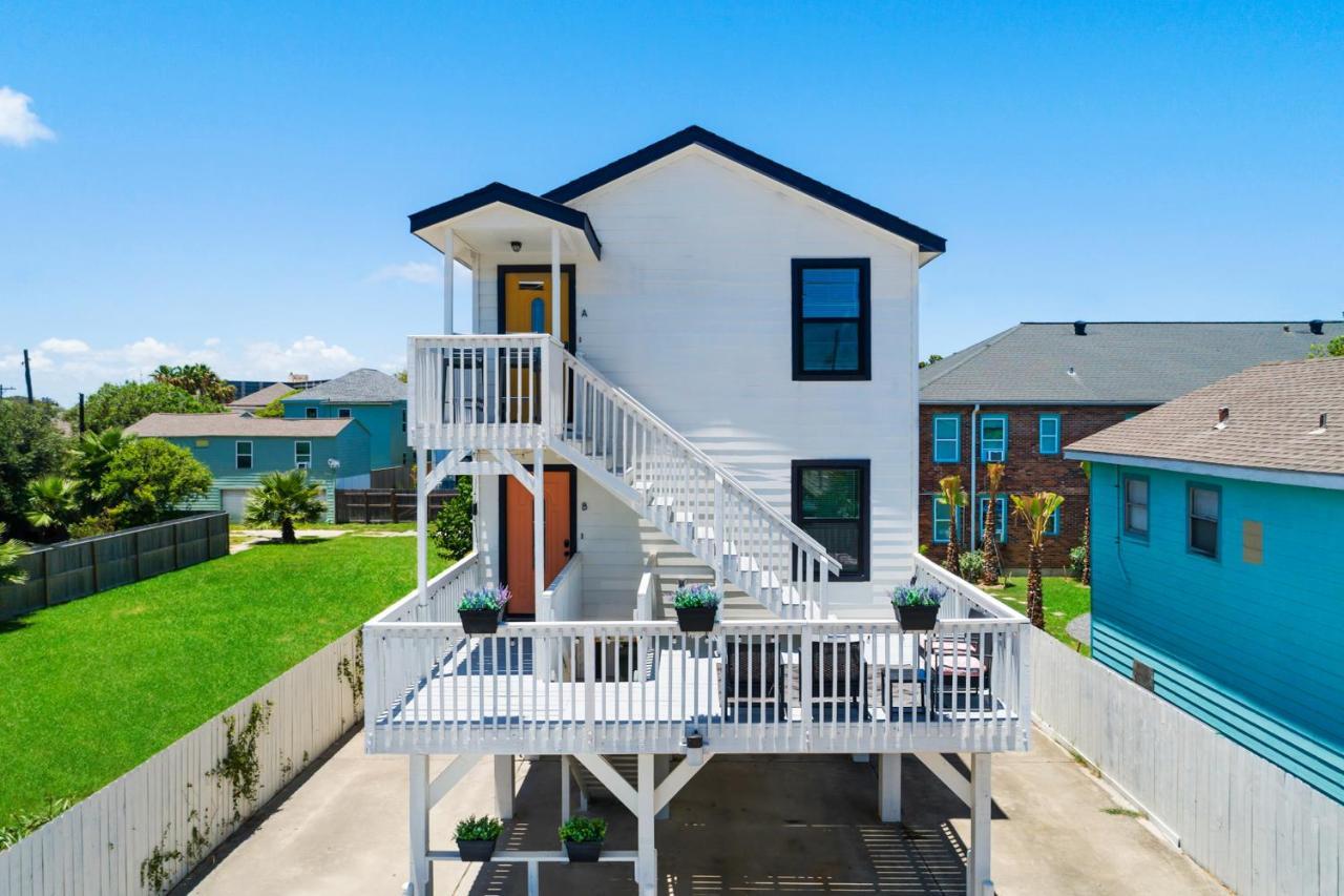 Soleil House - Unit D Villa Galveston Dış mekan fotoğraf